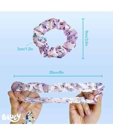 Bluey Detangling Brush & Elastic Scrunchies Set for Kids - 5 Piece Hair Accessory Set (Ages 3+) - Shop Now - Buy Online on GoSupps.com