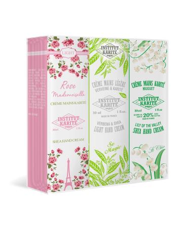 Institut Karite Paris 3 Pieces Shea Hand Cream Travel Kit