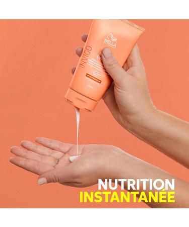 Wella Professionals Invigo Nutri Enrich Nourishing Anti-Frizz Conditioner with Oleic Acid & Goji Berry - Restores Dry Damaged Hair 200ml - Buy Online on GoSupps.com