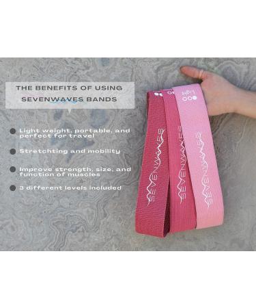 Resistance Exercise Bands Fabric Non Slip Hip Bands for Squats Legs Butt Thigh and Hip Workout 3 Piece Exercise Bands Set Physical Therapy Bands Yoga Stretching & More. Pink - Buy Online on GoSupps.com