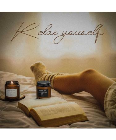 BOYUJK Lavender Scented Candle Gift Set for Women - Relaxation and Stress Relief Gift with Chamomile - Perfect Birthday Gift for Her - Buy Online on GoSupps.com