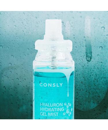 CONSLY Hyaluronic Acid Hydrating Gel Mist | Refreshing Face & Body Mist for Instant Moisture & Radiant Skin | Lightweight Spray for All Skin Types | Korean Skincare | 120 ml / 4.06 fl oz - Buy Online on GoSupps.com