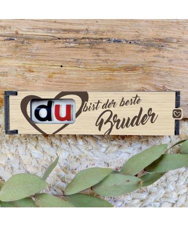 Best Brother Gift - Chocolate Bar Gift Box with Duplo - Perfect Birthday & Family Surprise - Buy Online on GoSupps.com