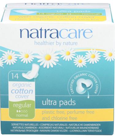 Natracare Pads with Wings Ultra 14 Count