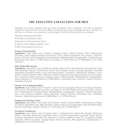 Shop Mario Badescu Executive Collection for Men - Premium Skin Care Gift Set with Pre Shave Shaving Cream & More - Buy Online on GoSupps.com
