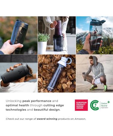 Promixx Bouteille d'eau FORM Nouvelle dition pour infusions et hydratation grande bouteille de sport couvercle anti-fuite sans BPA 760 ml gris graphite - Buy Online on GoSupps.com