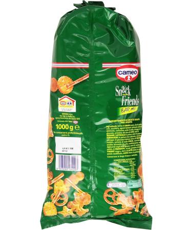  Cameo Cameo - Assorted Savory Biscuits for Appetizers Snack Friends Bar Mix - 1000g - Buy Online on GoSupps.com