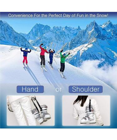 Sklon Ski Strap and Pole Carrier with Boot Strap | Effortlessly Transport Your Ski Gear Anywhere - Buy Online on GoSupps.com