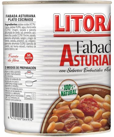 Nestl Litoral Fabada Asturiana Large Portion 865 gr. - Pack 3  - Buy Online on GoSupps.com