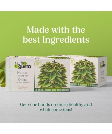 NutroGusto Tea Nettle 35 g - Buy Online on GoSupps.com