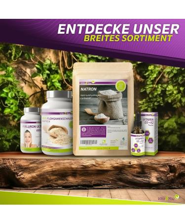 Vita2You Vitamin K2 - 100 g - 120 Capsules - K2VITAL MK-7 - Premium Quality from Germany | Shop Internationally - Buy Online on GoSupps.com