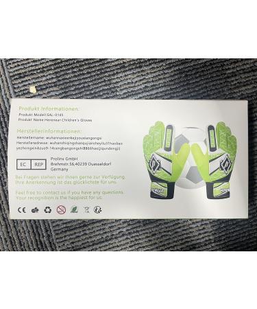 Buy Herenear Children's Goalkeeper Gloves | Junior Football Gloves with Fingersave | Non-Slip Grip & Red Design - Buy Online on GoSupps.com