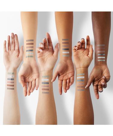 Erinde 3PCS Liquid Glitter Matte Eyeshadow & Eyeliner Set | Korean Shimmer & Matte Cream Eyeshadow | Christmas Eye Makeup | Long Lasting Formula - #02 - Buy Online on GoSupps.com