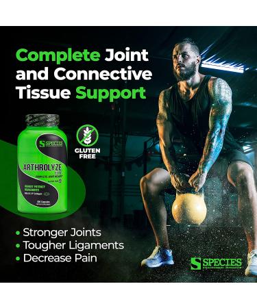 Species Nutrition Arthrolyze Elite - 300 Capsules for Joint Health & Mobility - Buy Online on GoSupps.com