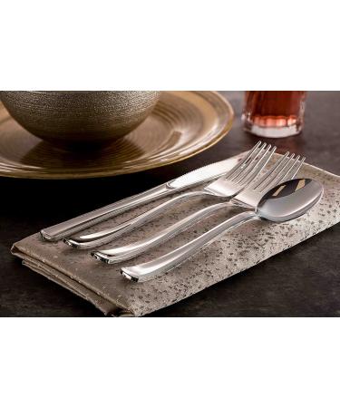 Plastic Silverware Set - Heavy Duty Cutlery Set - Bulk Combo Value Pack 160 Count - Tepco Settings - Buy Online on GoSupps.com