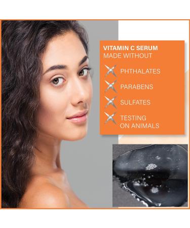 Buy Vitamin C Serum for Face | Anti-Aging Moisturizer with 20% Vitamin C Hyaluronic Acid & Niacinamide - Brighten Skin & Reduce Wrinkles - Buy Online on GoSupps.com