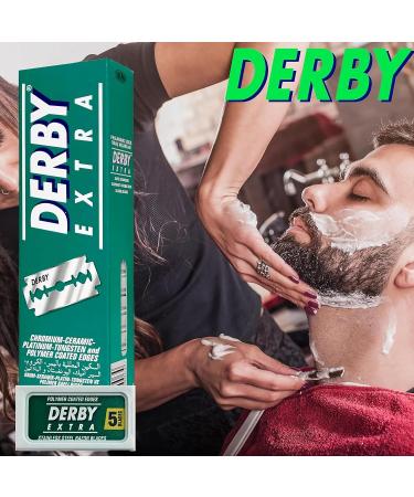 100 Derby Extra Professional Double Edge Razor Blades - Premium Quality for Smooth Shaving | International Shipping Available - Buy Online on GoSupps.com