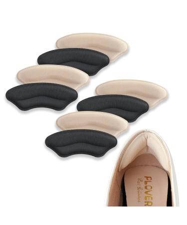 Heel Pads for Shoes Soft and Flexible Heel Grips for Shoes Too Big Shoe Heel Inserts for Women and Men High Heel Comfort Pads for Women Shoes Improved Fit and Comfort 4 Pairs