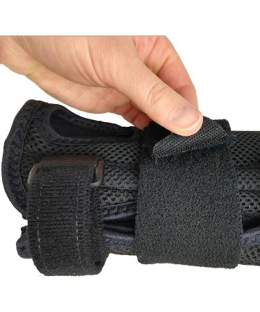 Blue Jay Deluxe Wrist Brace for Carpal Tunnel - Elite Healthcare Doctor Recommended Large/X-Large Black - Buy Online on GoSupps.com