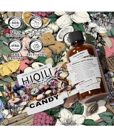 HIQILI 30ML Pine Needle Essential Oil & 30ML Candy Fragrance Oil for DIY Diffuser - Buy Online on GoSupps.com