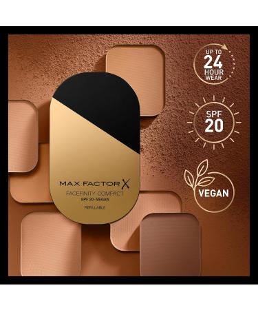  Max Factor Facefinity Compact Refillable Makeup Base SPF20 031-Warm Porcelain 84g - Buy Online on GoSupps.com