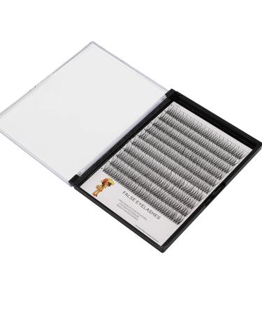 Large Nature Long Fishtail Design False Eyelashes - 3D Black Soft & Lightweight Volume Cluster Lashes (8-16mm Options - Buy Online on GoSupps.com