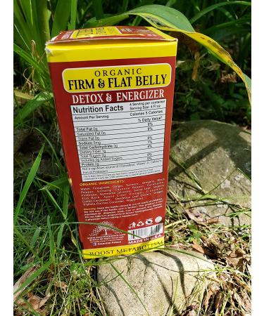 Organic Firm & Flat Belly Detox Energizer - 8oz Bottle - Buy Online on GoSupps.com