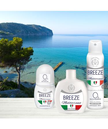  Breeze BREEZE | Roll On Mediterraneo Deodorant 6x50 ml - Buy Online on GoSupps.com