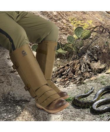Gonex Snake Gaiters - Waterproof Snake Guards for Men & Women | Snake Bite Protection for Lower Legs - Adjustable Size - Buy Online on GoSupps.com