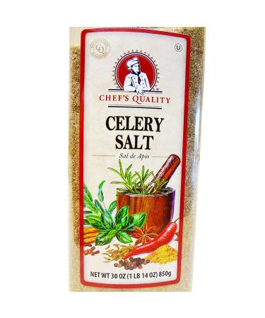 Chef's Quality Celery Salt 30oz - Premium Seasoning Blend for Gourmet Cooking - Buy Online on GoSupps.com