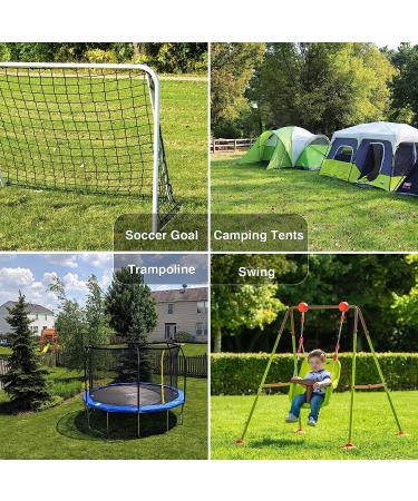 Heavy Duty Trampoline Wind Stakes - Safety Ground Anchor 8pcs - Buy Online on GoSupps.com
