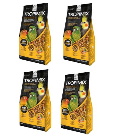Tropimix Lovebird/Cockatiel Premium Formula 4 Pack(2 Pound)