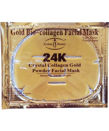Luxurious 24k Gold Bio-collagen Facial Mask (5pcs)