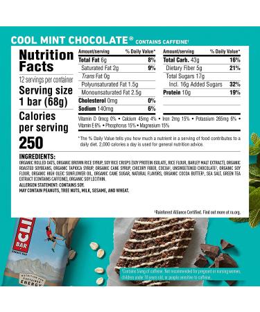 CLIF BAR 44 Count Variety Pack - Chocolate Chip, Crunchy Peanut Butter, Chocolate Brownie, Cool Mint Chocolate - Full Size and Mini Energy Bars - Buy Online on GoSupps.com