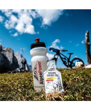 Alpenpower Bio Energy Gel Apple 12x35g - 100% Natural Caffeine Booster for Sports | Fast & Long-Lasting Energy without Additives - Buy Online on GoSupps.com