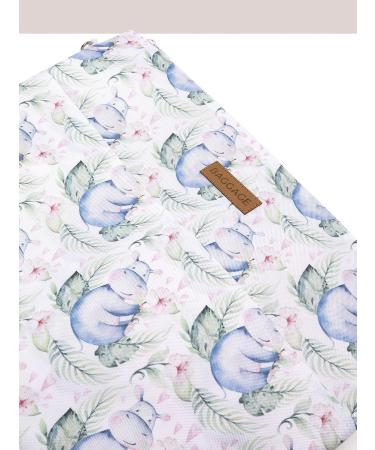 Ladeheid LABG10 Stroller Shoulder Bag - Diaper Bag for Travel & Everyday Use (Hippo-12) | International Shipping Available - Buy Online on GoSupps.com