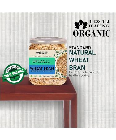 Blessfull Healing Organice Wheat BRAN for Breakfast 1 lb (453 Gram) - Buy Online on GoSupps.com