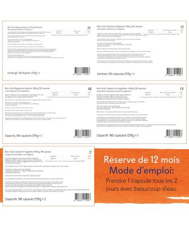 Now Foods Magnesium Caps 400 mg 180 Vegan Caps Lab Tested Minerals Gluten Free Soy Free Vegetarian - Buy Online on GoSupps.com