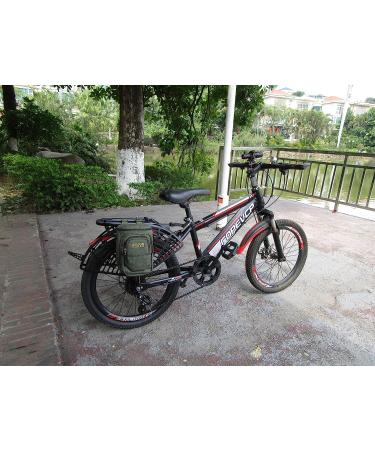 PVUVP Bike Handlebar Bag - 2.8L Waterproof Front Road Bike Bag for Commuter, Outdoor Riding, Traveling & Camping - Green - Buy Online on GoSupps.com