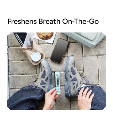 Listerine On-The-Go Cool Mint Alcohol Free Mouthwash Packets Oral Rinse in Individual Packets Kills Bad Breath Germs Less Intense Taste Cool Mint Flavor Mini Travel Size 0.33 fl oz. 30 Pack 0.34 Fl Oz (Pack of 30) - Buy Online on GoSupps.com