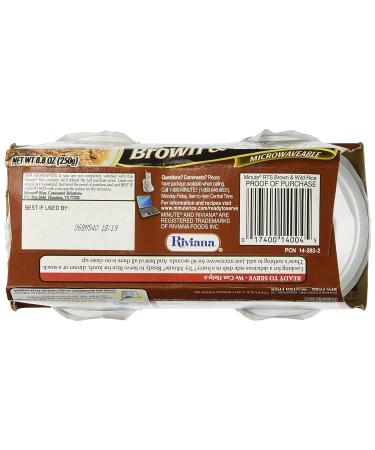 Minute Ready to Serve Brown & Wild Rice 4.4 oz Cups - Pack of 8| Best Meta Title - Buy Online on GoSupps.com