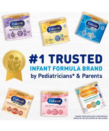 Enfamil NeuroPro Gentlease Infant Formula - Brain Building Nutrition  Clinically Proven to Reduce Fussiness  Gas  Crying in 24 Hours  35.2 oz  Powder Refill Box (Pack of 4) - Buy Online on GoSupps.com