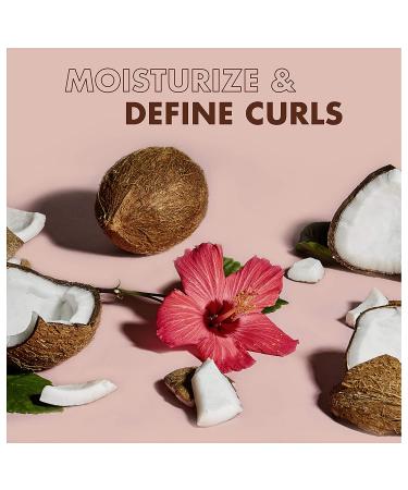 Shea Moisture Coconut & Hibiscus Curl & Style Milk 8 oz - Hydrating Hair Treatment - Buy Online on GoSupps.com
