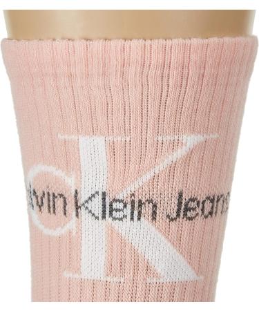 Calvin Klein Women's Crew Socks - One Size Pink Combo | International Shipping Available - Buy Online on GoSupps.com