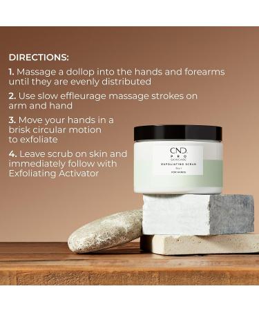 CND Pro Skincare Exfoliating Hand Scrub (Step 1) - 286g | International Shipping Available - Buy Online on GoSupps.com