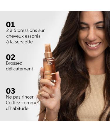 Wella Professionals Ultimate Smooth S rum Huile Miracle - Huile capillaire base de squalane et d'om ga-9 pour cheveux secs ternes et fris s (30ml) S rum Huile Miracle 30 ml - Buy Online on GoSupps.com