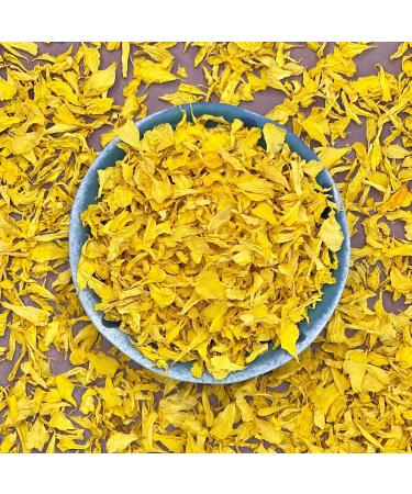 Edible Dried Flower Petal Cake Decorating Kit - 6 x 120ml Bags - Blue Cornflower Yellow & Orange Marigold Pink & Red Rose (231) - Buy Online on GoSupps.com