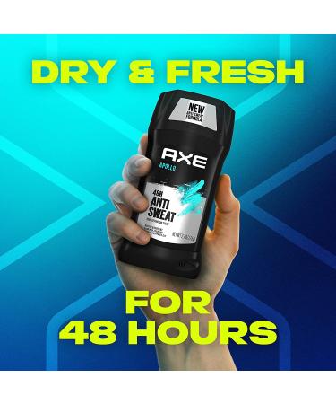 AXE Apollo Men's Antiperspirant Deodorant Stick 2.7 oz (Pack of 4) - Buy Online on GoSupps.com