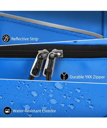 Medmax Insulin Cooling Bag - Portable Diabetic Organizer with 2 Cooling Packs | Water-Repellent Insulated Pocket for Insulin Pen & Accessories (Blue) - Buy Online on GoSupps.com
