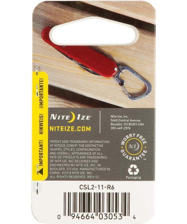 Nite Ize CSL2-01-R6 arabiner Slide Lock Size #2 Stainless - Buy Online on GoSupps.com